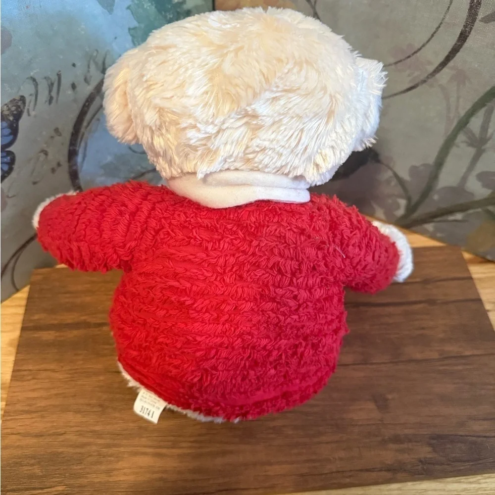 Hallmark Jingle Bear musical plush stuffed animal.